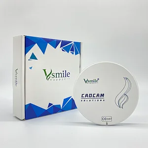 Vsmile 98mm white ST Zirconia Block for Open CADCAM System