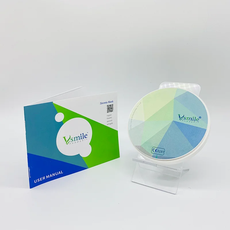 Vsmile 98mm ST Multilayer Zirconia Blocks for Dental Laboratory Using