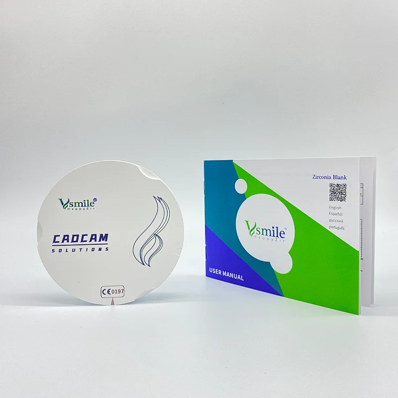 Vsmile 95mm UT dental zirconia white block
