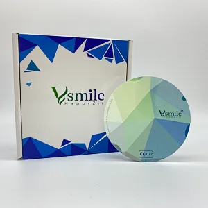 Vsmile 95mm UT Preshaded Ultra Translucency 49% Dental Zirconia Disc
