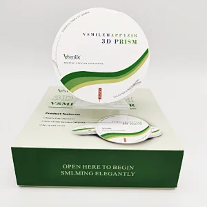 Dental 3D Prism Multilayer Zirconia Blocks UP To 57% Translucent for Zirkonzahn CADCAM System