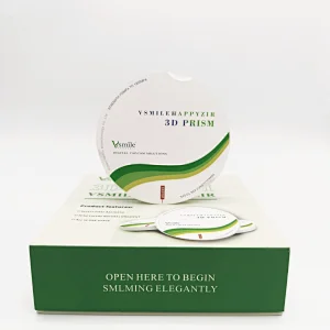 Dental 3D Prism Multilayer Zirconia Blocks UP To 57% Translucent for Zirkonzahn CADCAM System