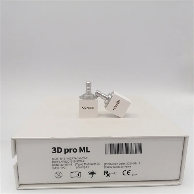 Chairside Zirconia 3D Pro Multilayer Disc Sirona MCXL Cerec Block