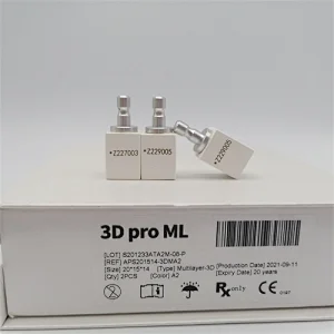 Chairside Zirconia 3D Pro Multilayer Disc Sirona MCXL Cerec Block