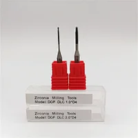 dental milling burs for dental zirconia block compatible DOF CADCAM system