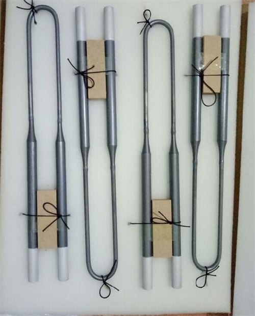 U-type Mosi2 Heating Elements 1800 degree for Zirconia sintering Funance