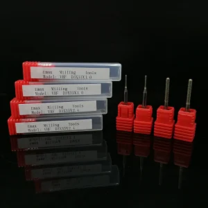 VHF milling burs to mill zirconia PMMA glass ceramic dental lab