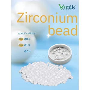 Vmile Zirconia Beads for dental funance using for 2.5mm 1.0mm 0.5mm
