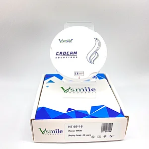 Vsmile 95mm HT Dental Zirconia White Block