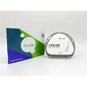 Vsmile ST white zirconia 71mm with Strength 1200Mpa suitable for Amann Girrbach cadcam system