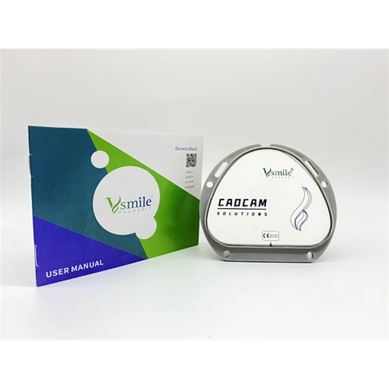 Vsmile ST white zirconia 71mm with Strength 1200Mpa suitable for Amann Girrbach cadcam system