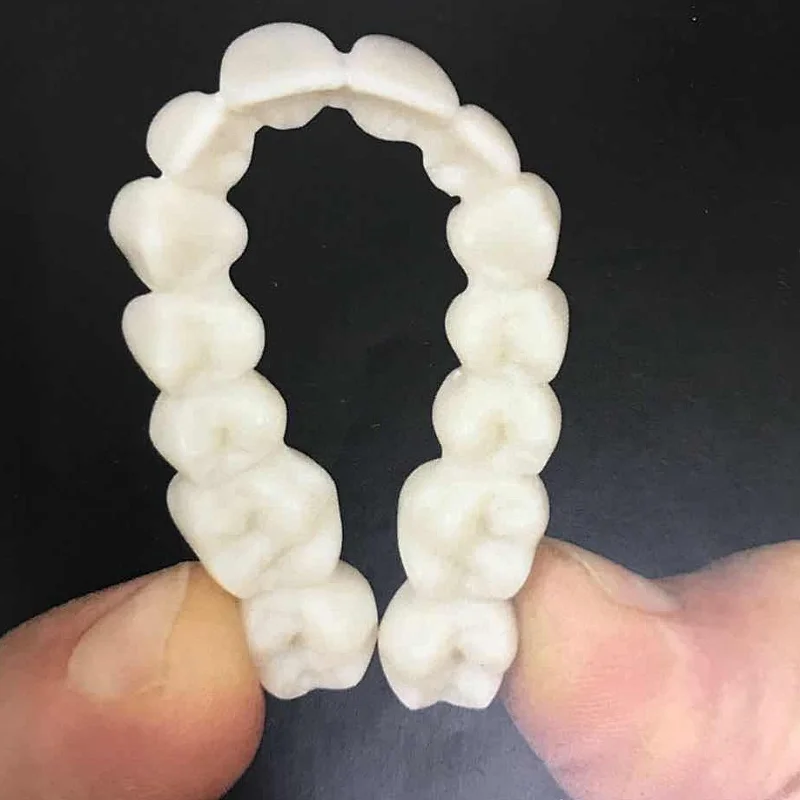 Vsmile 95mm Acetal Flexible PMMA block for Model Dental Soft Hard Tissue Mold or Prosthesis With Zirkonzahn CADCAM System
