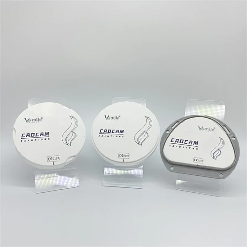 Vsmile ST white zirconia 71mm with Strength 1200Mpa suitable for Amann Girrbach cadcam system