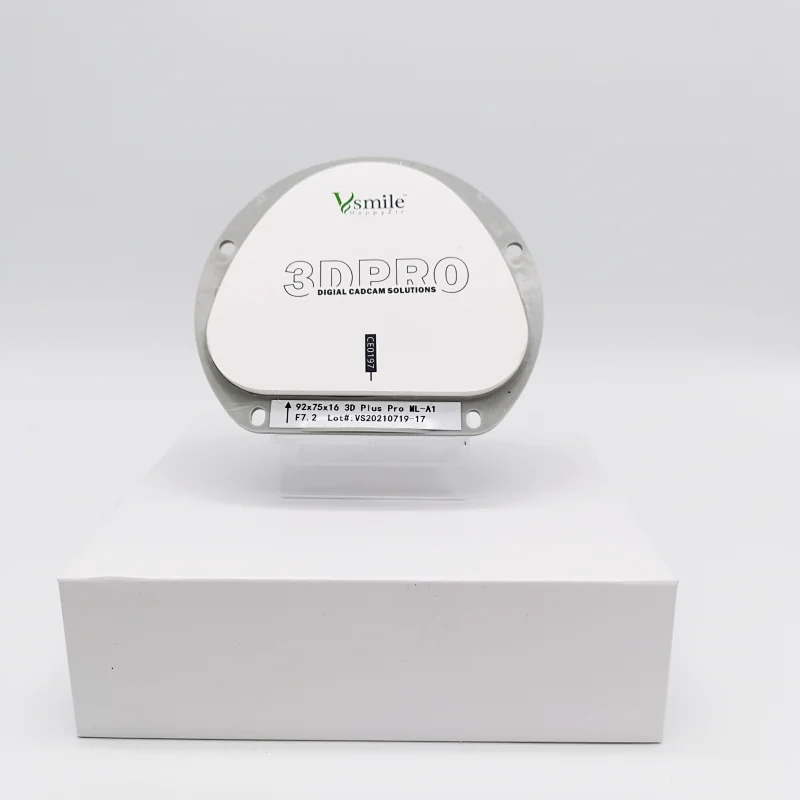 3D Pro Multilayer Zirconia Disc Compatiable with Amann Girrbach CADCAM Milling System