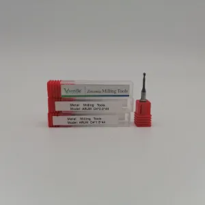 Dental tools Arum Zirconia milling burs D4mm D6mm for milling Zirconia block DC DLC CVD Coating compatible Arum CADCAD System