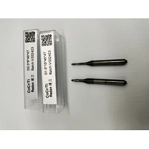 Dental Redon Milling Burs Metal ball end Flat end Nose end for  Dental Lab