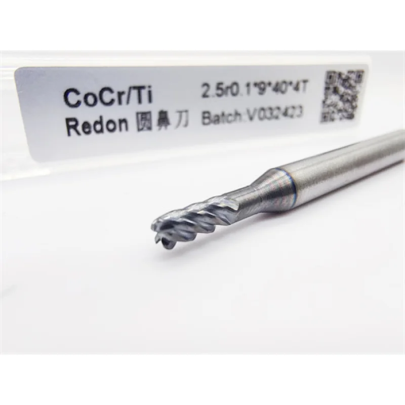Dental Redon Milling Burs Metal ball end Flat end Nose end for  Dental Lab