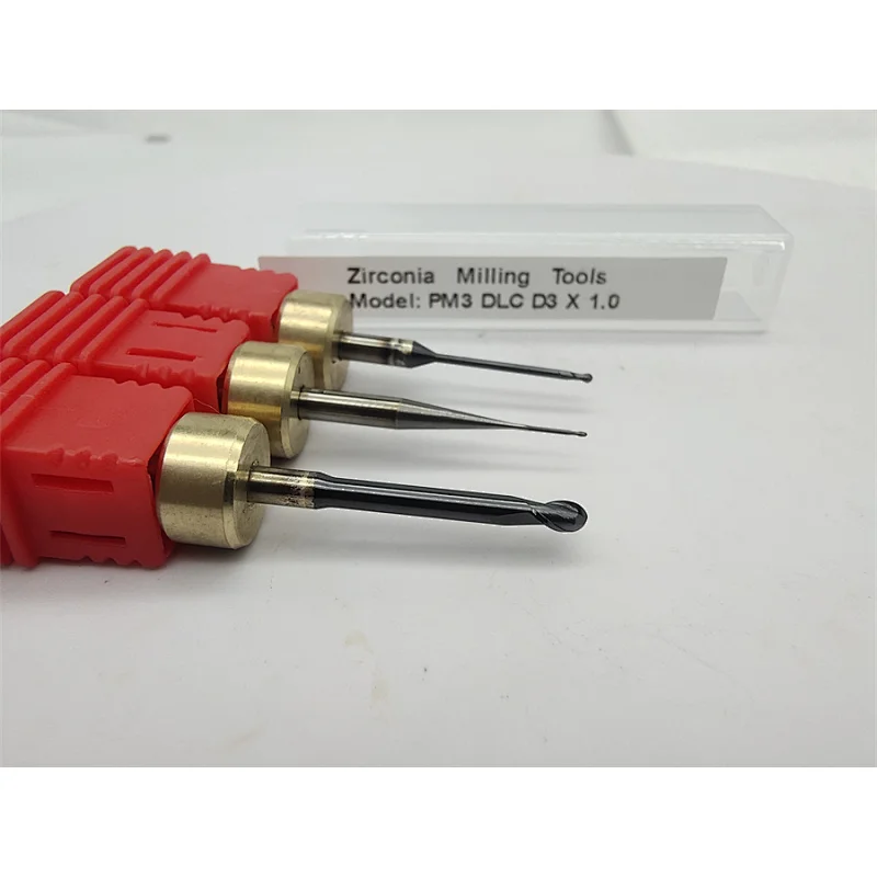 Ivoclar Progra Drill PM3 milling Bur Dimond Like Coating for zirconia block
