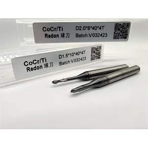 Dental Redon Milling Burs Metal ball end Flat end Nose end for  Dental Lab