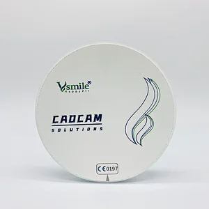 Vsmile ST White  Translucency 41% 1200Mpa dental zirconia blocks for Full Contour 98mm for open CADCAM milling system