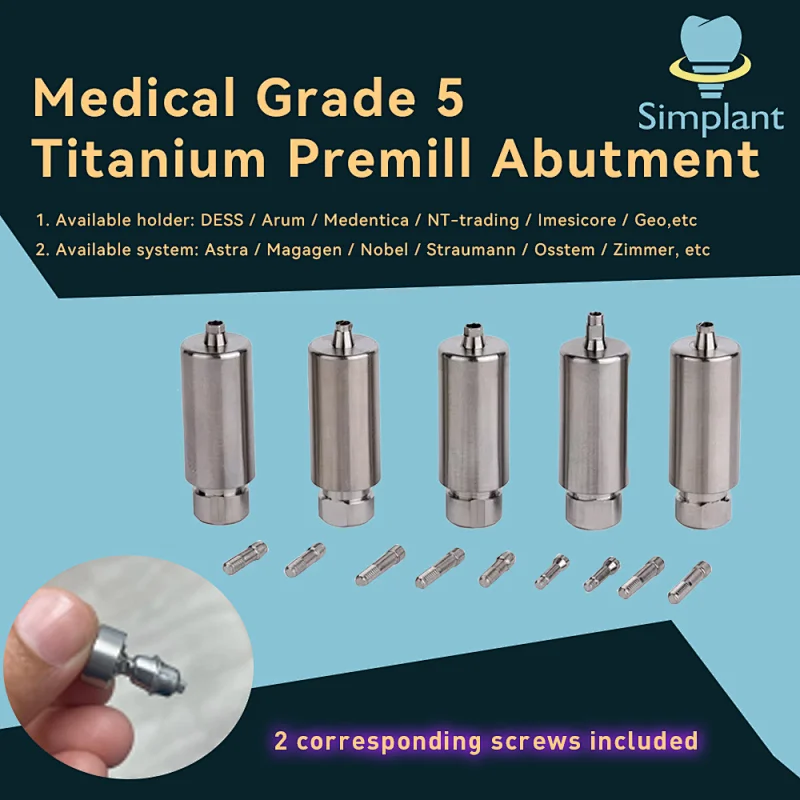 Premilled Abutment Blanks Premill