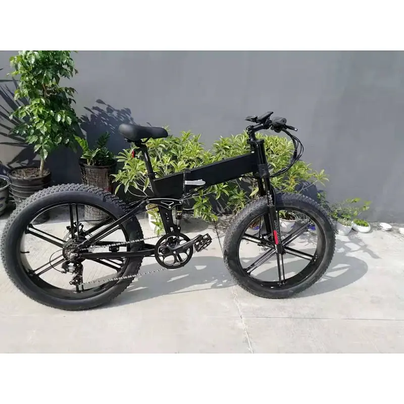 Electric Mountain Bike, 26 x 4 Tire Ebike, 250W Motor