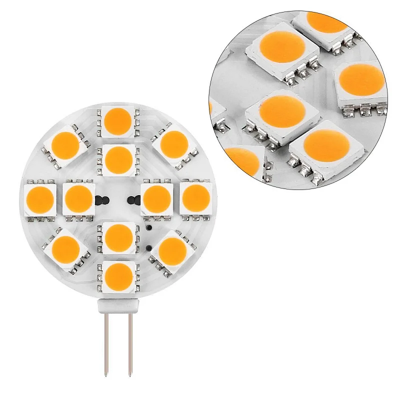 Factory Price Led Bulb Lights SMD5050 10-30V G4 Led Light With CE ROHS