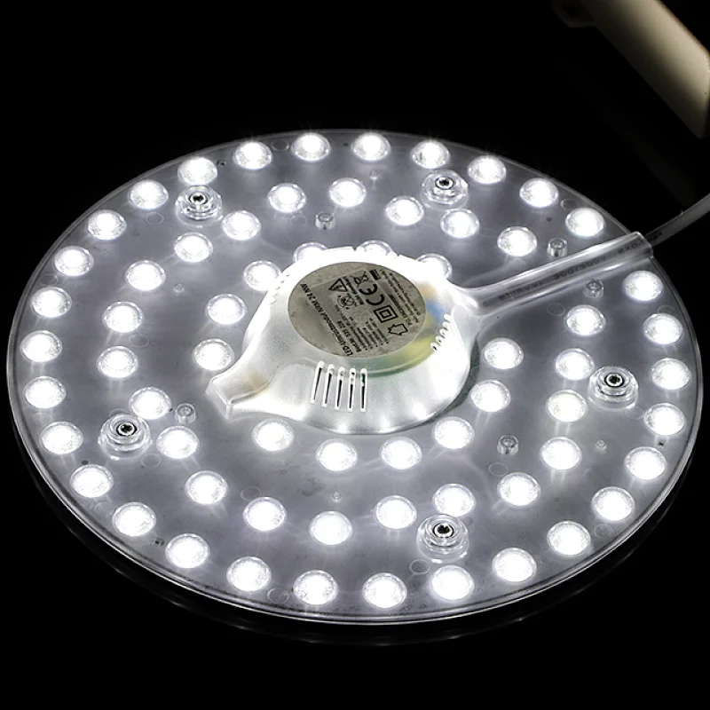 New Update 12V Lamp Source SMD 2835 Round Lens White Warm White Cold White LED Ceiling Module Lights