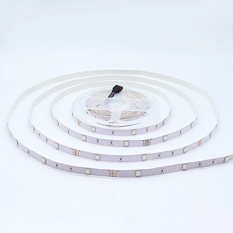Hot sale 5050RGB flexible 24 key WIFI voice control APP color light strip IP20 IP65 LED smart light