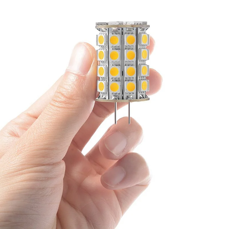 3W 4W 5W SMD5050 G4 Bi Pin 12V High Bright Lamp Bulb GY6.35 G4 LED Light Bulb