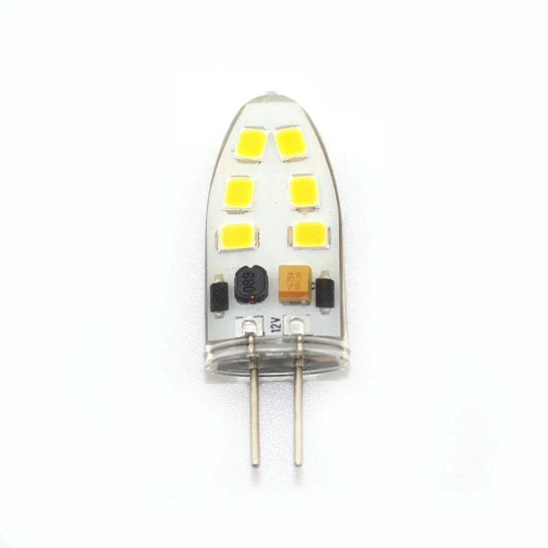 High Lumen Warm White Commercial White Pure White 12V to 24V DC 1.5W SMD LED Light G4