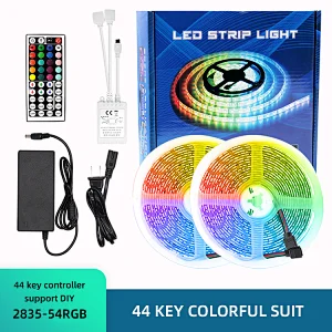High Quality Colorful 44Key 12V Graphic Carton 2835RGB Infrared Remote Control Flexible Led Strip Kit