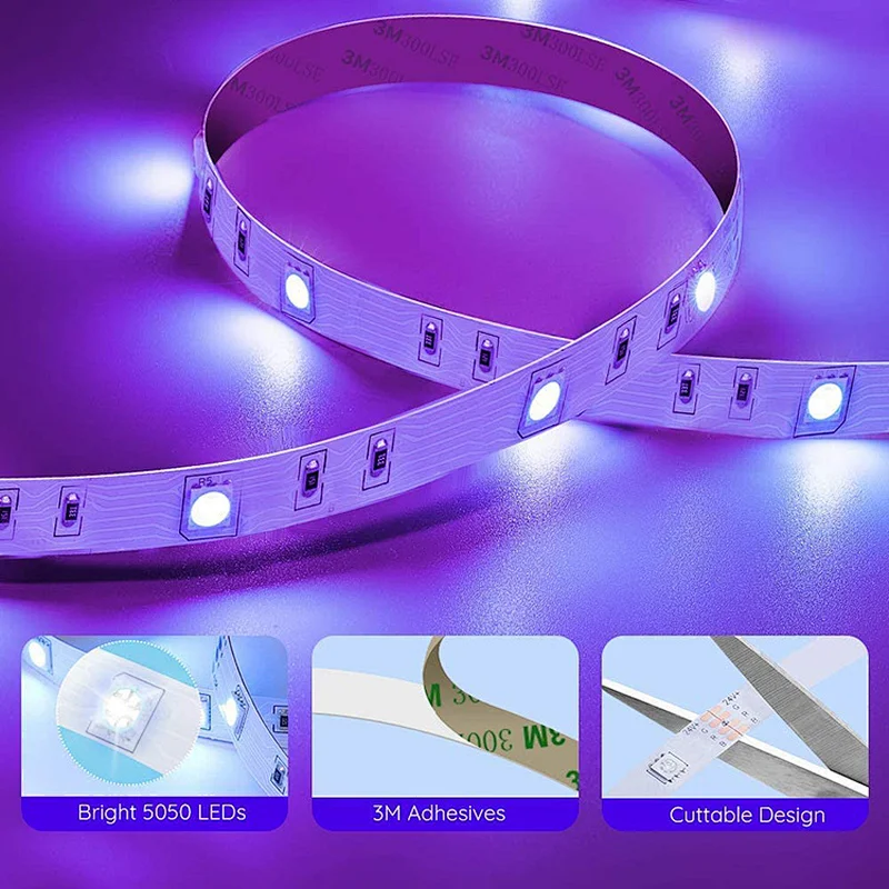 Wholesale Blister LED 2835RGB 24 Key Infrared Control Strip Kits For Home Decoration Super-high Value With Competitive Price
