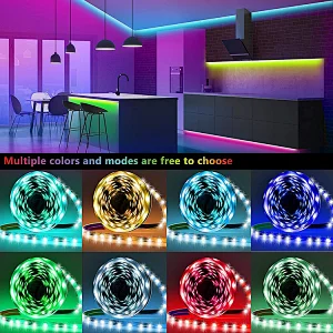Suitable for outdoor 2835 RGB waterproof IR 24 key control mini controller 12V LED strip light