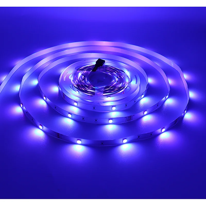 2021 Best 5050 RGB soft strip 44 control TV background light strip 12v IP20 IP65 Led strip light