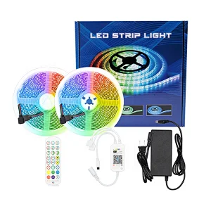 2021 Smart WiFi Voice Controller APP Flexible SMD 5050RGB Colorful Led Strip Light