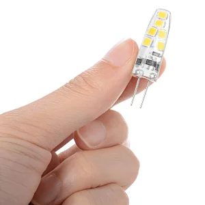 Silicon Flame LED Bulb Dimmable G4 12V 24V Bi-pin bulb 3000K 4000K 6500K Spot Light