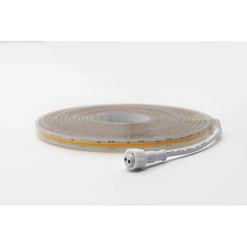 High Quality CRI90 DC12V LED Rope CCT Double White Color COB Flexible LED Strip Light