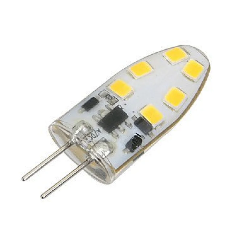 Silicon Flame LED Bulb Dimmable G4 12V 24V Bi-pin bulb 3000K 4000K 6500K Spot Light