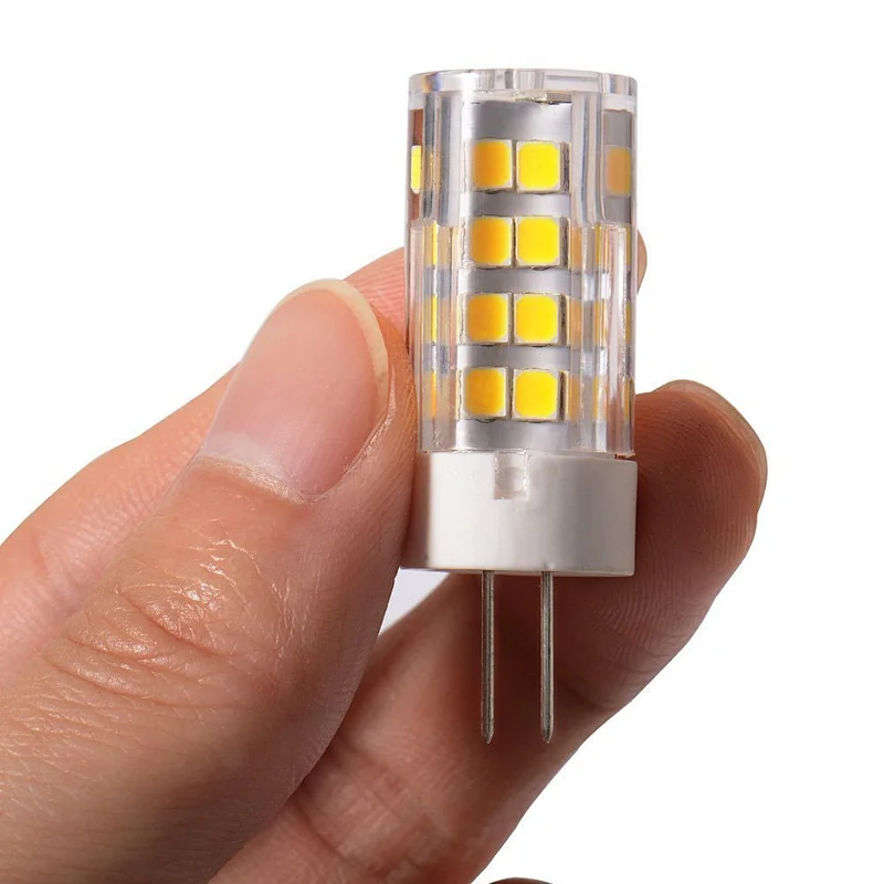 G9High Lumen Halogen Replacement Bulb Plastic Cover Ceramic Dimmable Bi-Pin G9 G4 Base LED G4 Light