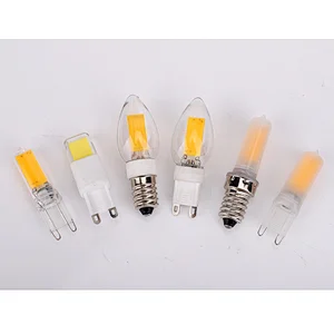 Factory supply durable COB SMD G4 R7S mini decorative LED G9 Light Bulb