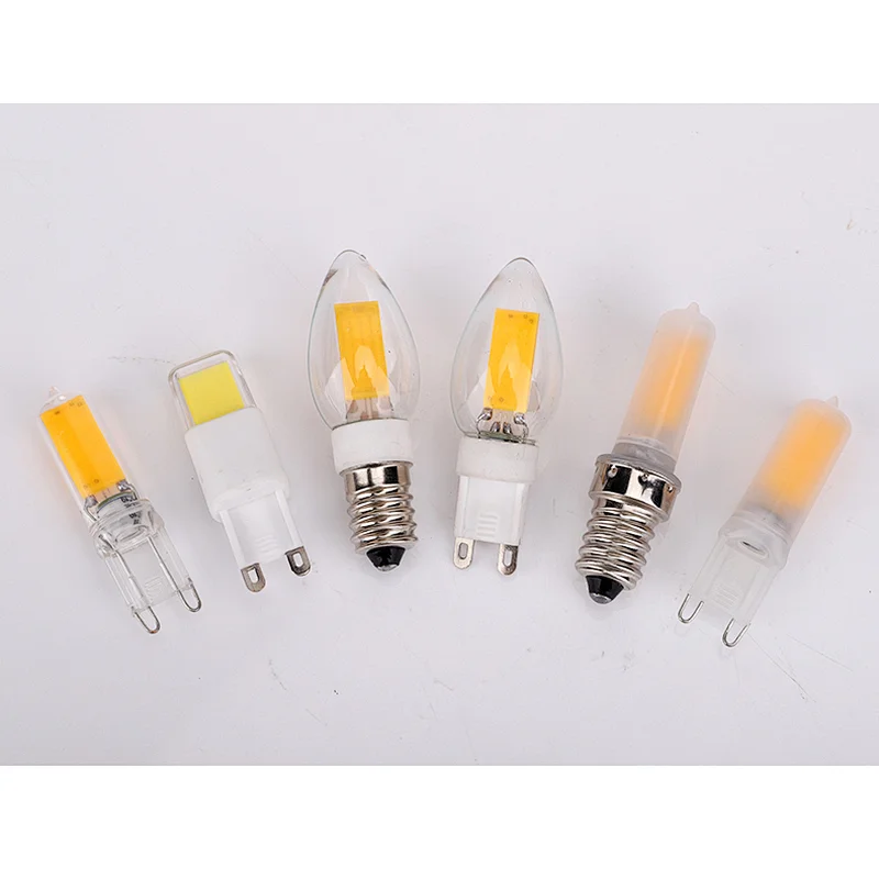 Factory supply durable COB SMD G4 R7S mini decorative LED G9 Light Bulb