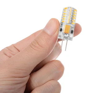 3W Corn light 2835SMD 12V-24V silicone dimmable G4 LED bulb