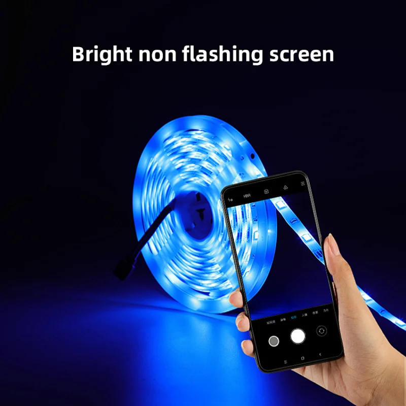 RGB Light Strip High Quality 5050SMD Remote Strip Lamp Multicolor 24Key Remote Led Strip For Wardrobe TV Background Decoration