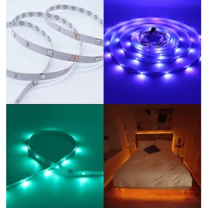 High quality 5050 wardrobe TV background decoration 18leds colorful light bar 12V Led strip light