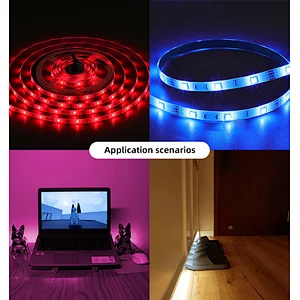 5M 5050 Rgb 150Leds Flexible Color Changing Full Kit With 24 Keys Ir Remote Controller With Led Strip Light