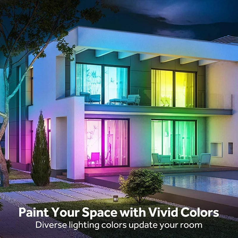 Popular WiFi smart APP voice control waterproof 2835 colorful low wattage Led strip light