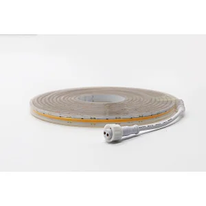 High Brightness Natural White 12V 24V Dimmable LED COB Flexible Strip Light Ribbon for Bedroom Kitchen Home Decoration