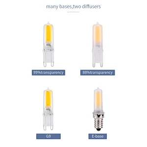 Super Bright 200lm Single White Dimmable G9 LED Light Bulbs