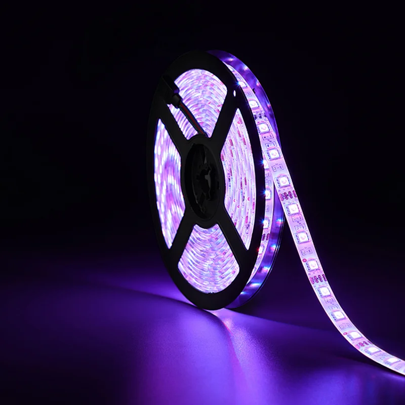 12V 5050RGB 60leds/m Ip65 Waterproof Felxible Tape BT Music Controller Power Adapter Led Strip Light